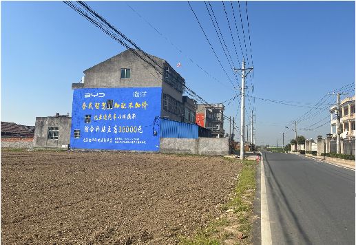 施甸墙体广告用的是什么漆？