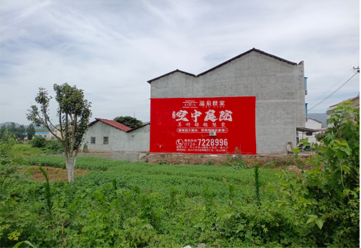 施甸做墙体广告的意义