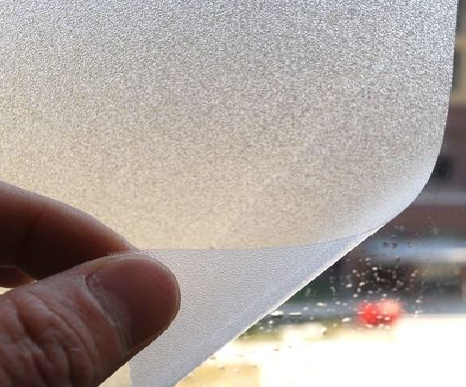 施甸玻璃门外面粘广告用什么材料好？